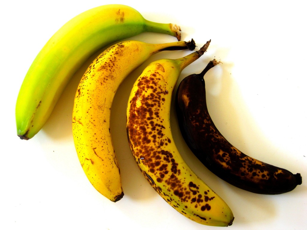 Від того, якого забарвлення банан ви виберете, залежить його користь для вашого здоров’я