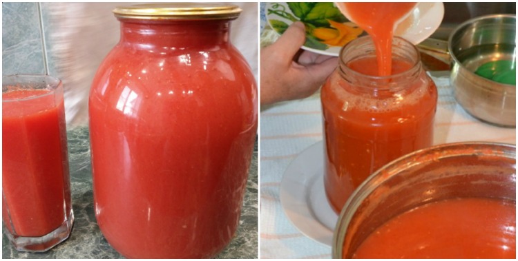 Простий рецепт приготування смачного томатного соку