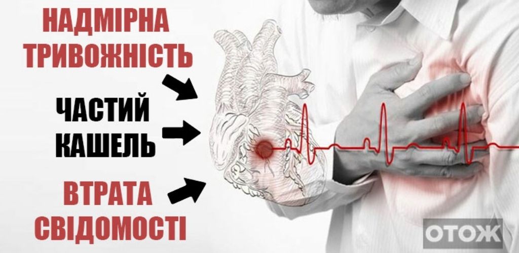 Серце під загрозою: 12 симптомів, на які радить звертати увагу кардіолог