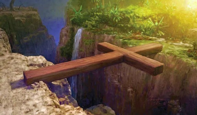 Віршована притча «Два Хрести». Про те як важливо нести кожному свій хрест.