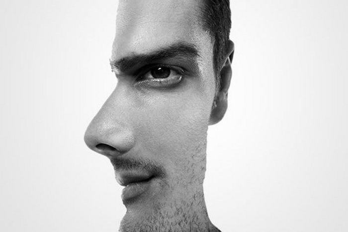 Що ви бачите на картинці – профіль чоловіка чи фронтальне зображення обличчя: психологічний тест