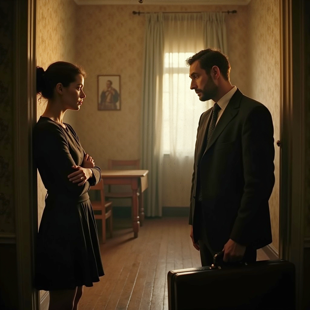 Сергій приїхав на прощання з матір’ю. Зібралося багато людей, як раптом серед присутніх чоловік помітив свою колишню жінку Ірину. – А вона що тут робить? – здивувався Сергій, але з’ясовувати нічого не став. Після прощання люди почали розходитися, а Ірина все не йшла. Несподівано Сергій помітив, що його батько Валерій Сергійович взяв Ірину під лікоть і повів до іншої кімнати. Сергій хотів піти за ними, але батько зупинив: – Залишся тут. Нам треба поговорити! Але чоловік навіть уявити не міг, що за розмова була у його батька та його колишньої