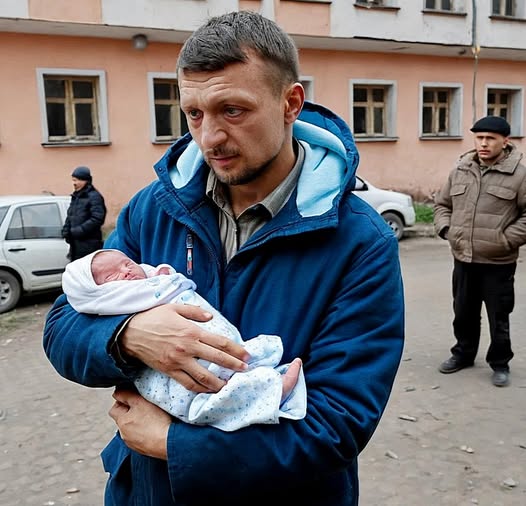 Біля пологового до Дмитра наблизилась незнайомка та попросила взяти на руки дитя, доки вона поправить шнурівки на взутті. Але, як тільки немовля опинилось у нього, дівчина чимдуж побігла геть