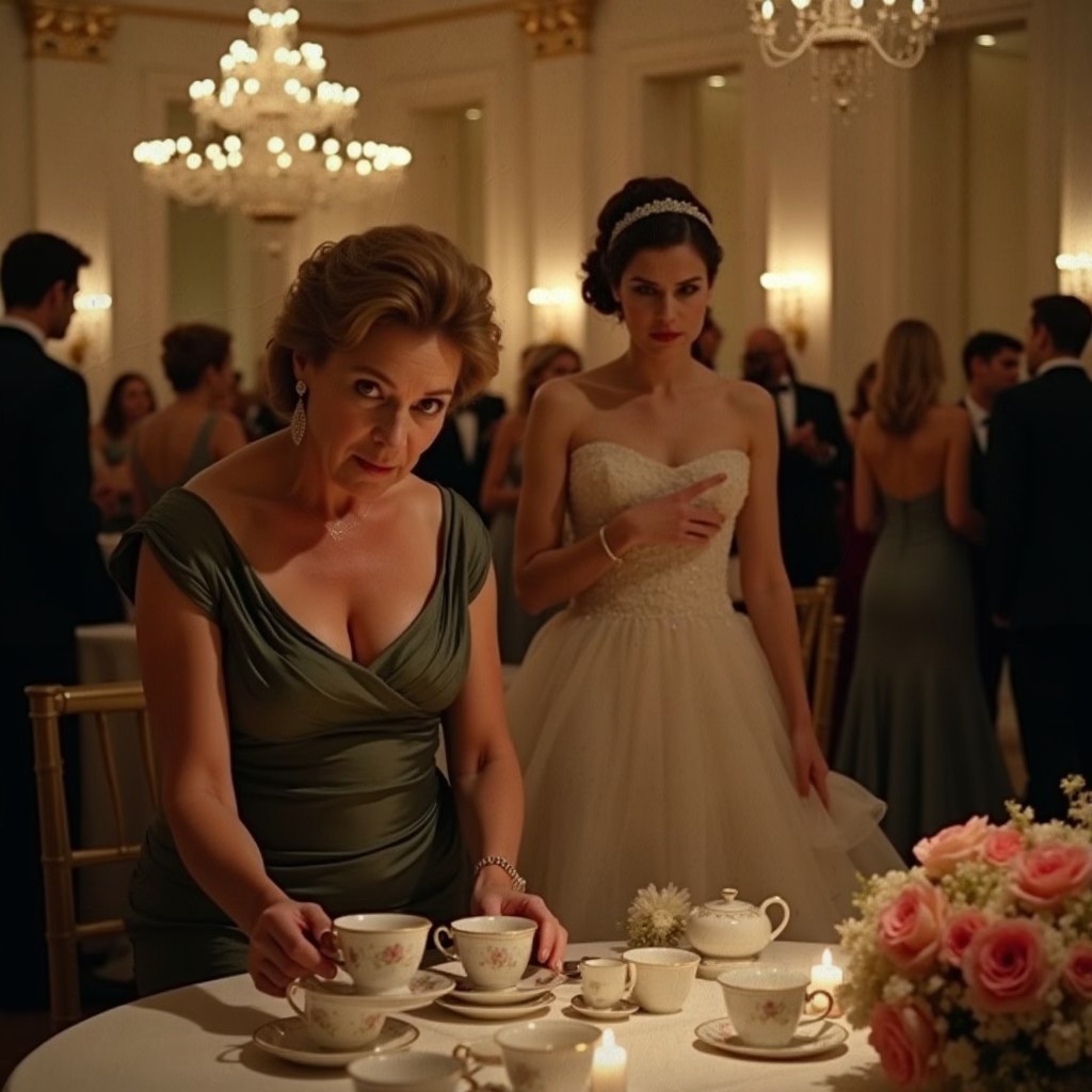 Оля з Сашком одружувалися. Свято було в самому розпалі. Гості збиралися в залі, фотограф уже клацав фотоапаратом. – Коханий, а де твоя мама? – здивувалася наречена, не помітивши серед гостей свекрухи. – Мама, написала, що трохи запізниться, – відповів якось ніяково Сашко. – Дивно, як можна запізнитися на весілля власного сина? – подумала про себе Оля, але дуже не засмутилася. Гості почали ставати в чергу, щоб привітати молодят, і вручити подарунки. Раптом, дверні у ресторан відкрилися, і у святкову залу увійшла свекруха Олі. Всі гості глянули на Галину Іванівну і…аж роти повідкривали від побаченого