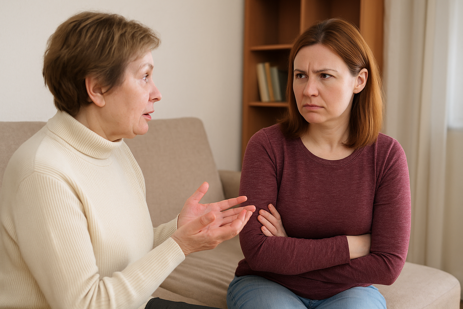 Світлано, він тобі ніхто, чужа людина. А тут мова йде про твою рідну сестру, якій зараз нема де подітися, – мама прийшла до мене з самого ранку в суботу, щоб переконати мене, що я по-родинному маю прийняти у себе сестру. Мені 40 років, я сама живу у великій двокімнатній квартирі. Це житло в свій час допомогли купити мені батьки, які додали приблизно 25 відсотків її вартості. Решту суми за квартиру сплатила я сама. Проте, зараз мама вважає, що має право заселити до мене сестру