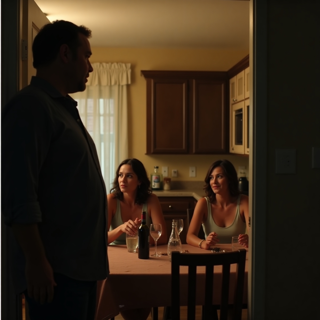 Василь прийшов з роботи, Каті вдома не було. – Дивно. Може до Валентини пішла, – подумав чоловік і пішов до подруги дружин. Василь постукав у двері, зайшов в будинок і застиг. – Що у вас за свято? – здивувався Василь, побачивши за святковим столом Катю і Валю. Катя дивно дивилася на чоловіка. – Васильку, – почала Катя. – А у тебе на роботі чоловіки неодружені є? Василь підозріло глянув на дружину. – А тобі навіщо? Раптом у чоловіка виникла несподівана здогадка