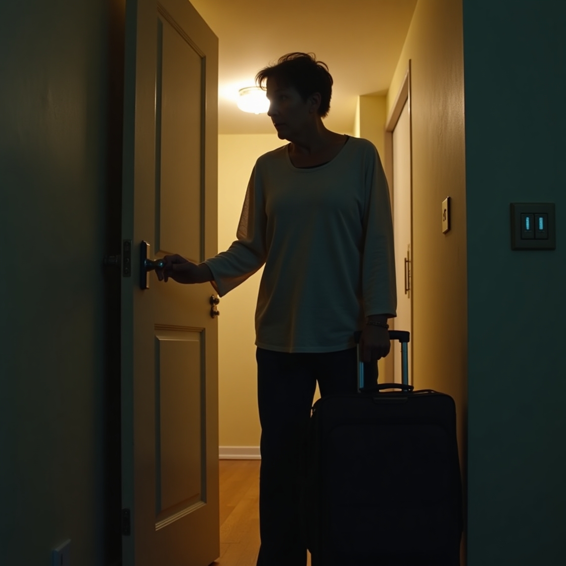 Галя з чоловіком зібрали сімейну раду. Вирішили, що Галя поїде у відпустку сама, бо Геннадія не пускають з роботи. – Ну що ти через мене відмовлятимешся?! – сказав Геннадій. – Їдь спокійно. – Ну, як скажеш, Гено, – сказала Галя. – Як ти тут один, без мене? Впораєшся? – Не пропаду, – відповів чоловік… Через три тижні, Галина в піднесеному настрої поверталася додому – скучила за своїм Геною. Підʼїжджаючи до будинку, жінка думала про те, що треба буде встигнути щось приготувати смачненьке чоловіком. Галя підійшла до дверей і здивувалася – її ключ не підходив! Жінка не розуміла, що це робиться