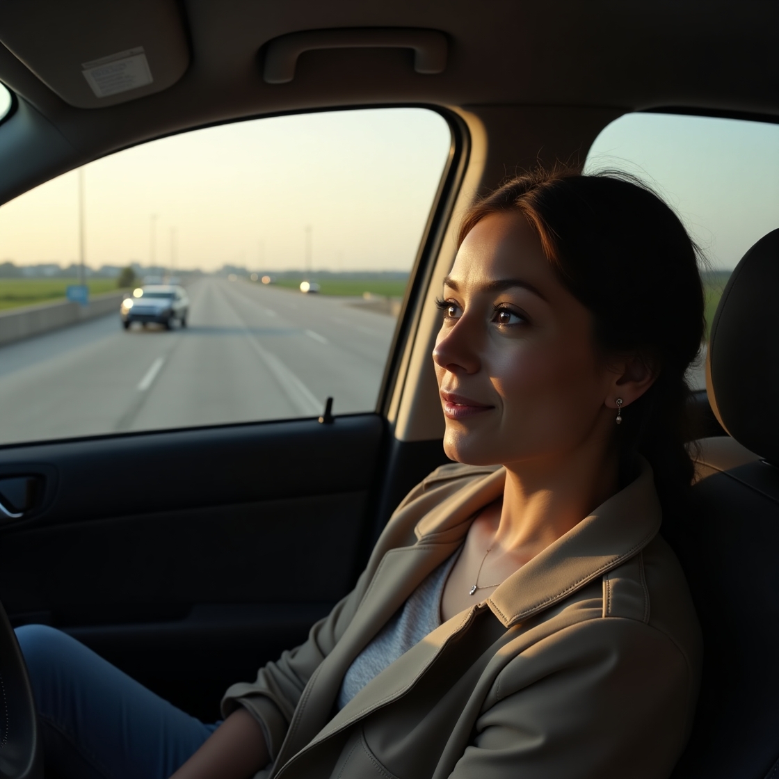 Таксі приїхало швидко. Оксана сіла в автомобіль. – Вам, потрібно встигнути на літак? Вилітаєте? – усміхнувся водій. – Зустрічаю, – Оксана нервово зітхнула. – А кого зустрічаєте? – запитав водій. – Та так… – Знайомого? Чи хлопця? – Чоловіка. – Чоловіка? Треба ж. Ви що, довго не бачились? – Хлопець здивовано озирнувся. – Угу. – І скільки, як не секрет? – Довго. Він від мене пішов рівно рік тому, – раптом відповіла Оксана