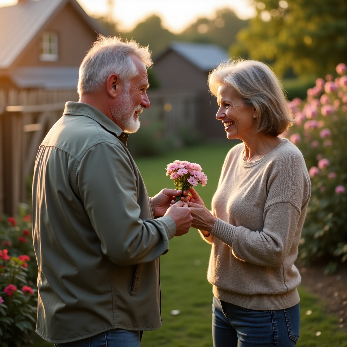 Михайло вирішив свататися до своєї сусідки. – Але з чого ж почати, – міркував він. Зранку Михайло набрав у тачку дров і підкотив до воріт молодої жінки. – Лідочко, ось, тримай дрова. А то в тебе зовсім бачу нема, – сказав він. – Ой, то я гроші віддам, – заметушилася жінка. Михайло обурено замахав руками: – Не вигадуй, не візьму! Ліда стояла здивована. – Ну, дякую, дядько Михайло, вже не знаю, чим і віддячити, – сказала вона. Почувши слово «дядько» Михайло застиг з тачкою в руках