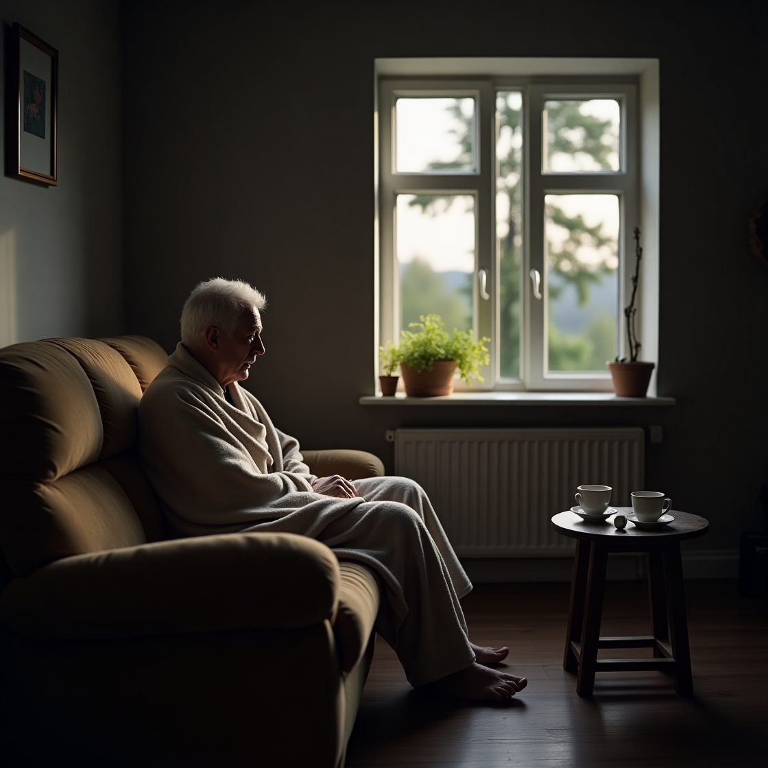 Андрій заслаб і сидів у своєму будинку за містом сам. Його дружина Марина поїхала. Вона дзвонила, розпитувала про самопочуття Андрія, але ці дзвінки були більше для ввічливості… – Не любить вона тебе! – казала про невістку мати Андрія. – Ти слабий, а де вона? По салонах вештається і гроші твої тринькає? – Ну мамо, гроші ж у неї й свої є, – казав Андрій. – Досить про це, мамо. В сотий раз одне й те ж саме. Я й сам усе розумію! Бувай. Бережи себе… Андрій поклав слухавку, глянув у вікно і застиг від побаченого