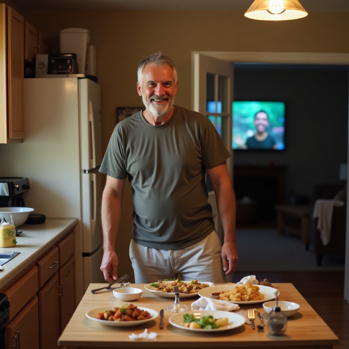 Олег гарненько повечеряв, і, залишивши на столі брудний посуд, подався у вітальню. Він зручно вмостився на дивані з газетою в руках і вирішив поговорити з дружиною Вірою. – Віро, ти віриш у дива? – гукнув Олег дружині. Віра подивилася на брудний посуд, перевела погляд на курочку, яка розморожувалася для того, щоб вона коханому чоловікові могла на завтра обід приготувати, і замислилася над його питанням. – Віро, ти чого мовчиш? Я ж із тобою розмовляю! Ти віриш в чудеса? – повторив своє запитання Олег. – Віро, я з ким розмовляю?! Аж тут сталося несподіване