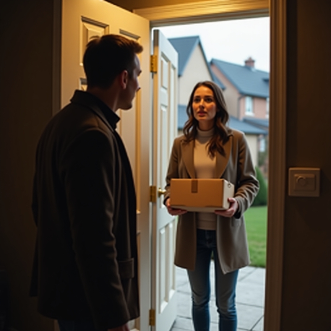 В під’їзді Оксани оселився новий сусід. Він був приблизно її віку. Вони часом зустрічалися. Він завжди усміхався, вітався, був привітний. Спочатку Оксана відводила очі, привітавшись. А потім раптом перестала. Усмішка сама почала з’являтися на її обличчі… А якось вони зустрілися, виходячи з під’їзду одного дощового ранку. Чоловік одразу розкрив свою парасольку і сказав: – Доброго ранку, Оксано. Я чекав на вас, хочете підвезу до роботи? – Дуже люб’язно з вашого боку, – відповіла вона. – А звідки ви знаєте, як мене звуть? Ми знайомі? – Ви просто не впізнали мене, – почав чоловік і сказав таке, що Оксана почервоніла від почутого.