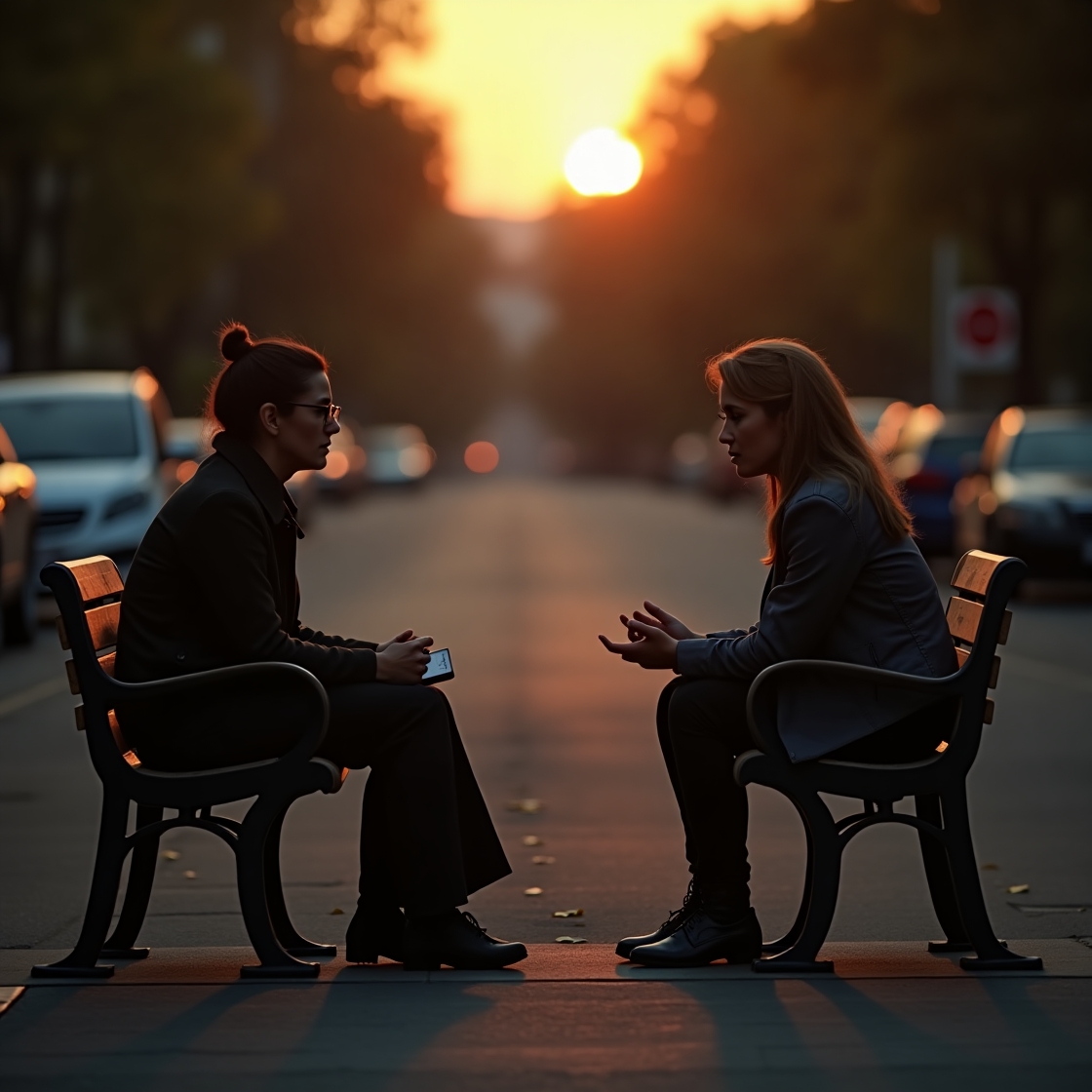 — Так, — каже коханка. — Не бійтеся, торт не отруєний. Ми ж не суперниці, а сестри на нещастя. Я інтелігентна жінка, навіщо мені вас цькувати?