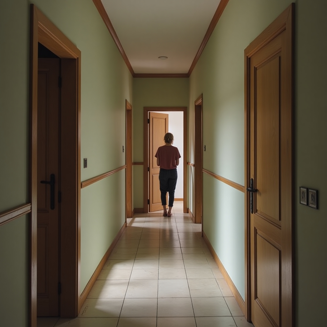 Рита пішла до своєї подруги Поліни додому, щоб полити квіти і погодувати її черепашку. Поліна з чоловіком поїхали на відпочинок. Вона відкрила двері ключем, який їй лишила подруга, зайшла в коридор і оторопіла! Скрізь світилося світло, ялинка переливалася гірляндами, а телевізор голосно працював. З ванної долинали якісь звуки. Рита відкрила двері у ванну і руками сплеснула від несподіванки