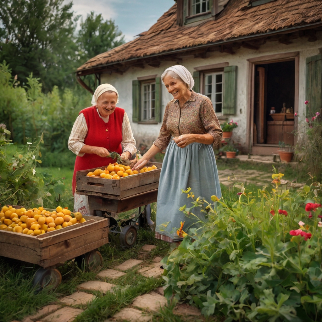 Ще перед весіллям сваха сказала: “Я вам свою дитину віддаю, але ви пообіцяйте її любити і шанувати”. Я кожного дня її слова згадую і скажу відразу ж, люблю Галинку навіть більше за сина. Ну все в неї в руках горить. В хаті ремонти поробила, подвір’я травичкою засіяла, квіти насадила. А про те, яка вона господиня і як вміє стіл накрити – вже й мовчу. Свати в мене також золоті. Недавно пожалілась свасі, що банки закінчились, а треба ще виноград закатати. Ви не повірите, вже до вечора сват був на моєму подвір’ї