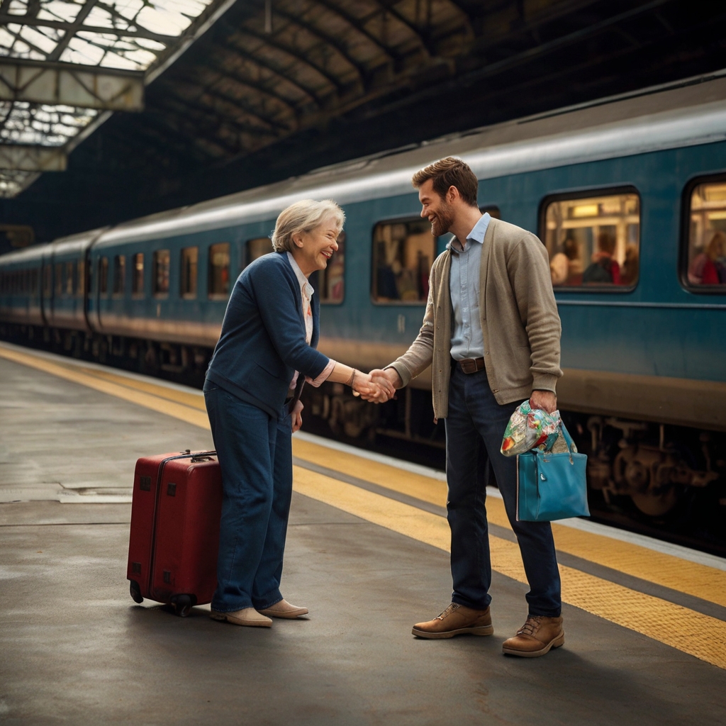 Микола запросив у гості свою тітку Валентину. Сказав, що буде якийсь сюрприз. – Ну, племінничку, показуй свій сюрприз! – сказала тітка, як вийшла з поїзда. – Зараз поїдемо, – весело відповів Микола. – Тут недалеко. – А ми, наче, в бік нашого рідного села їдемо, – сказала по дорозі Валентина. – Ти зупинись, я хоч одним оком гляну на наш колишній будинок. – Добре, – загадково посміхнувся Микола. Машина зупинилася біля хати. Тітка вийшла на вулицю й ахнула від несподіванки. – А твій батько, що тут робить?! – обернулась вона до Миколи. Валентина дивилася на родичів і не розуміла, що відбувається