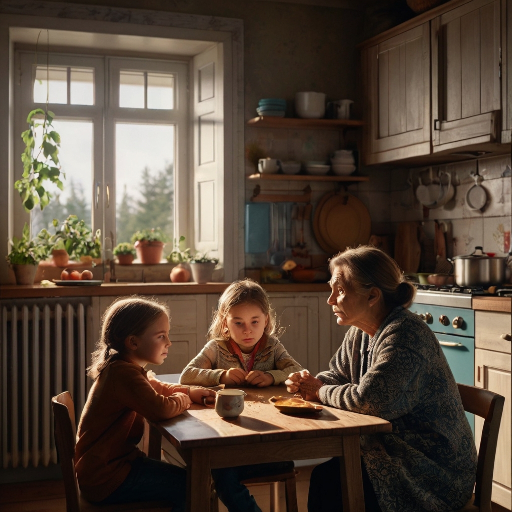 Зранку приїхала Зоряна з дітьми. – Мамо, сподіваюся, ти йому не дала ніякі гроші? – запитала вона прямо з порогу. – Кому? – перепитала Ольга. – Ну як кому? Василю, звичайно, кому ж іще. Мамочко, якби ти знала, що тут робиться коли тебе нема, – не витримала Зоряна і стала розповідати мамі всю правду про їхнє з чоловіком життя