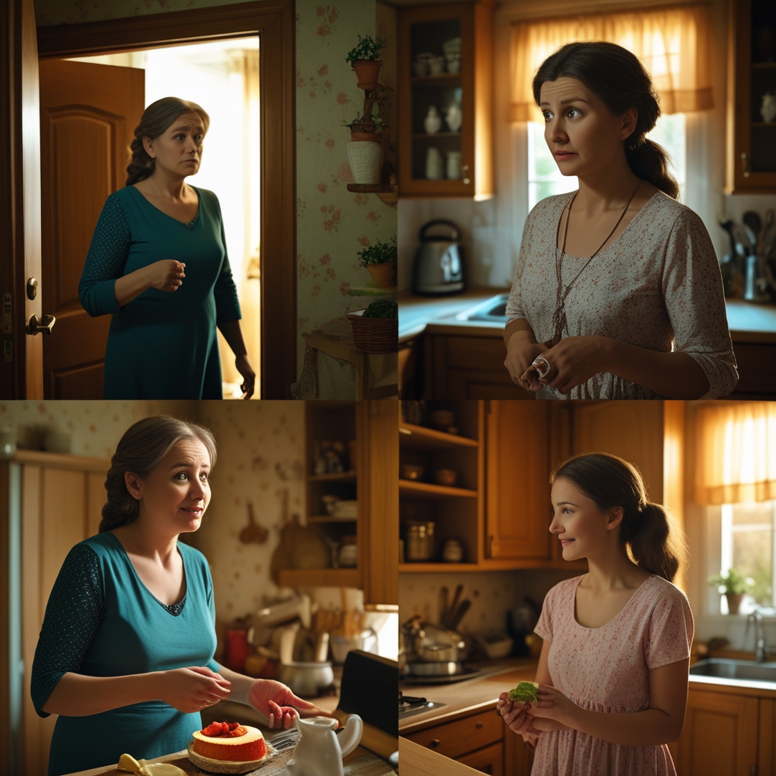 Тамара Сергіївна готувалася до зустрічі із майбутньою невісткою. Ця дівчина їй дуже не подобалася. У двері подзвонили. Приїхали! Майбутня невістка виявилася звичайною дівчиною. – І що Андрій у ній знайшов? – дивувалася Тамара. Дівчина зголосилася допомогти на кухні. У Тамари з невісткою зав’язалася розмова, яка дуже здивувала жінку