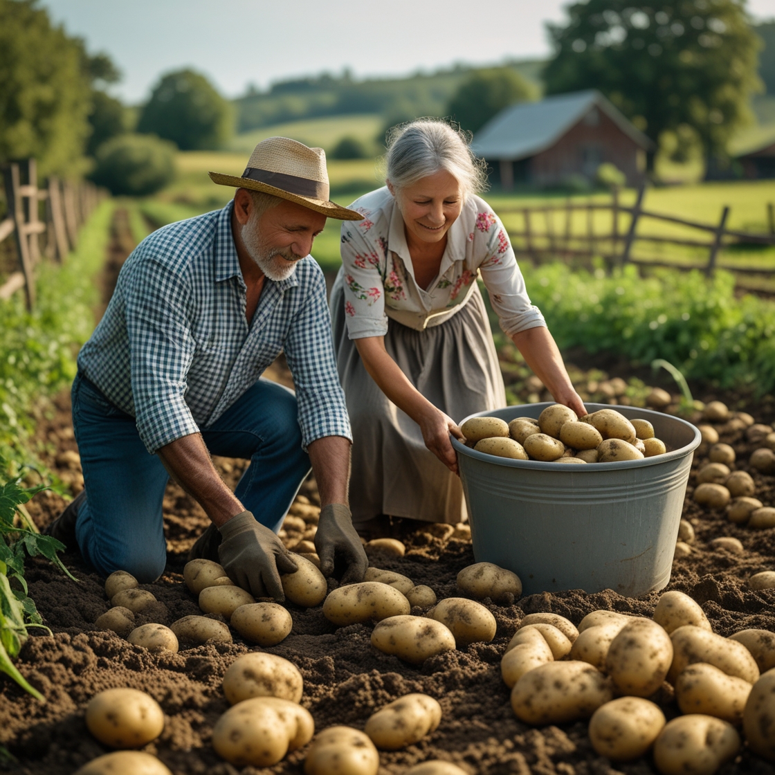 Так, Ніно, мабуть до снігу ми картоплю копати будемо. І на біса стільки насадили? А все ти. А раптом сімʼї не вистачить. А де твої хлопці? Палець об палець вдарити не хочуть. А раніше пам’ятаєш? Як купою навалимося, до обіду вже все викопано. Ех, були часи – Ніна прислухалася – Чуєш, діду, під’їхав начебто хтось? Сходи, подивися