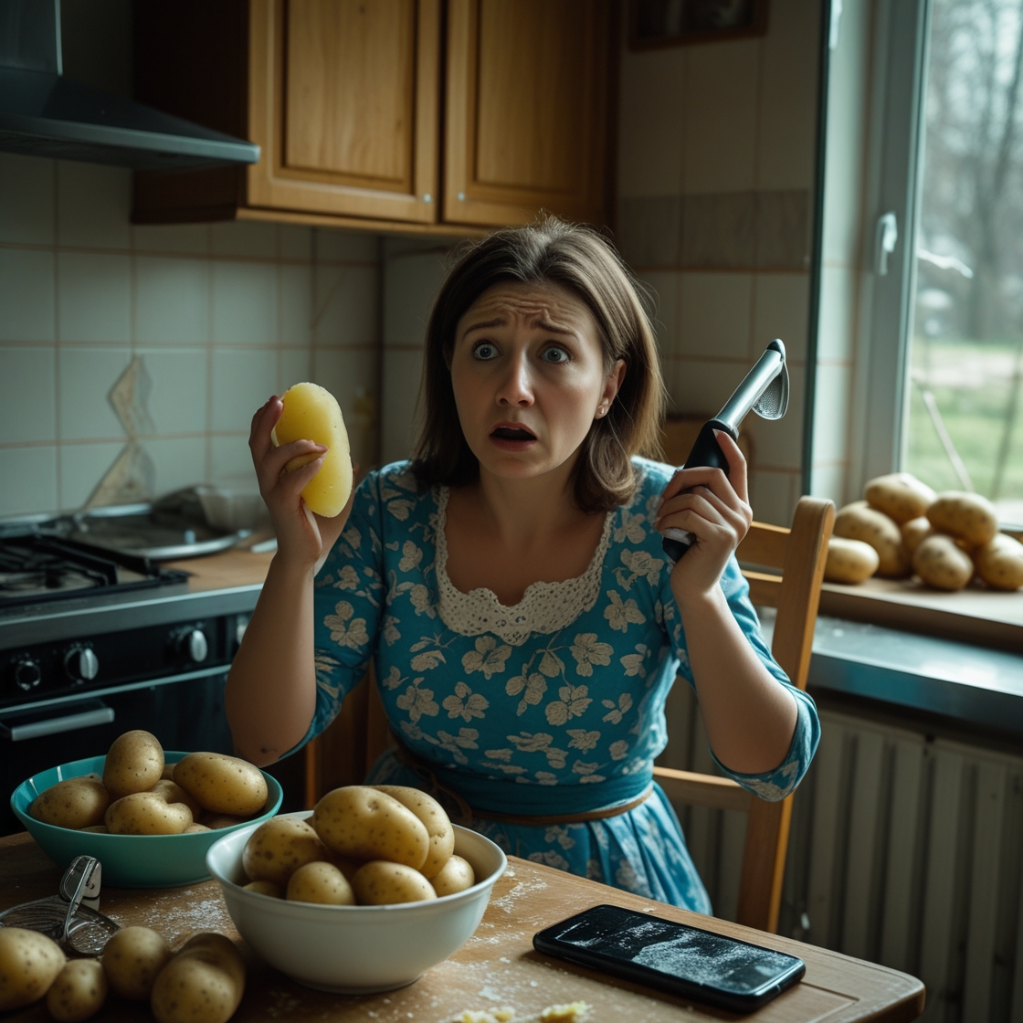 Марина чистила картоплю на кухні, як раптом задзвонив телефон. Це була її подруга Ольга. – Маринко! Ти не повіриш, що я бачила! – сказала вона. – Твій Андрій обідає в кафе з якоюсь жінкою. – Так, він до мами поїхав. – Вона ж заслабла, – відповіла Марина. – Дивно, – здивувалася Ольга. – Недавно вона з моєю мамою зустрічалася і виглядала дуже добре. Марина аж присіла від здивування. Вона вирішила все зʼясувати