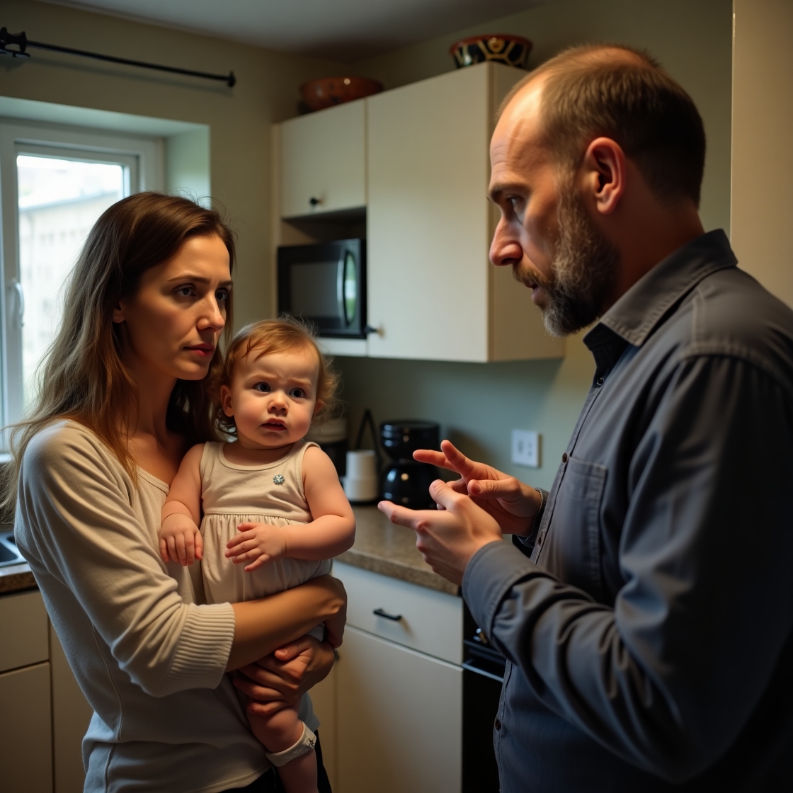 — Вова, може, відзначимо в якомусь недорогому кафе? – запитала вона. — Навіщо в кафе? У нас простора вітальня і розсувний стіл якраз для таких випадків, – насупив брови Володимир. – Запечи курочку, відвари картоплі. Салатів побільше зроби. І нарізку. Підемо разом у магазин сьогодні і купимо продукти. — Стільки всього наготувати? – жахнулася Олена. – Та коли ж я це все зроблю, якщо Алінка з рук не злазить? Давай замовимо готову їжу