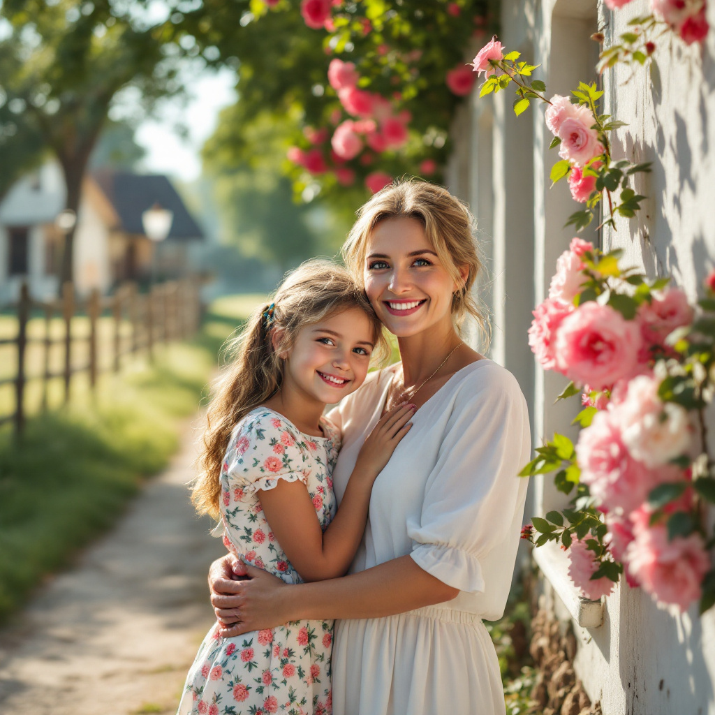 Карина бігла до воріт, навіть загубивши дорогою старенькі капці.