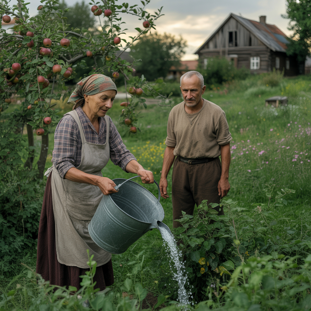 Це ти, мамо? — почувся за спиною хриплуватий голос.
