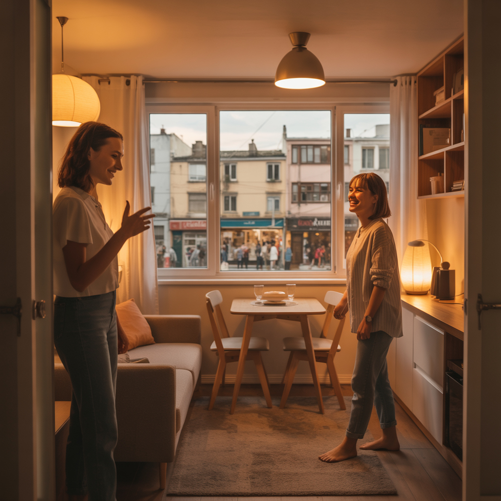 О, я тут і місце для диванчика знайшла, – раптом заявила мама, вказуючи на куток в кухні. Я не планувала ставити тут диван. У мене є ліжко в спальні, – розгублено кажу, ще не розуміючи, до чого мама клонить. – Ліжко для тебе. А де я спати буду? – каже мама. – Ти ж не думаєш, що я маючи доньку з такою гарною власною житлоплощею, залишуся жити з бабусею. То ж доню, ти мусиш маму прийняти до себе. Мама скривилася, а я просто не знала, що мені на це їй сказати