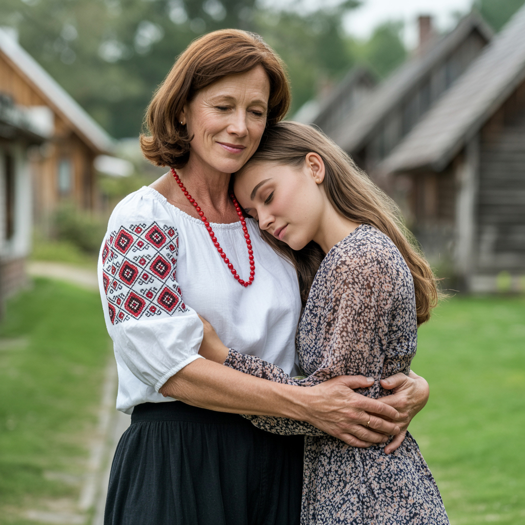 Мамо, я поживу в тебе.