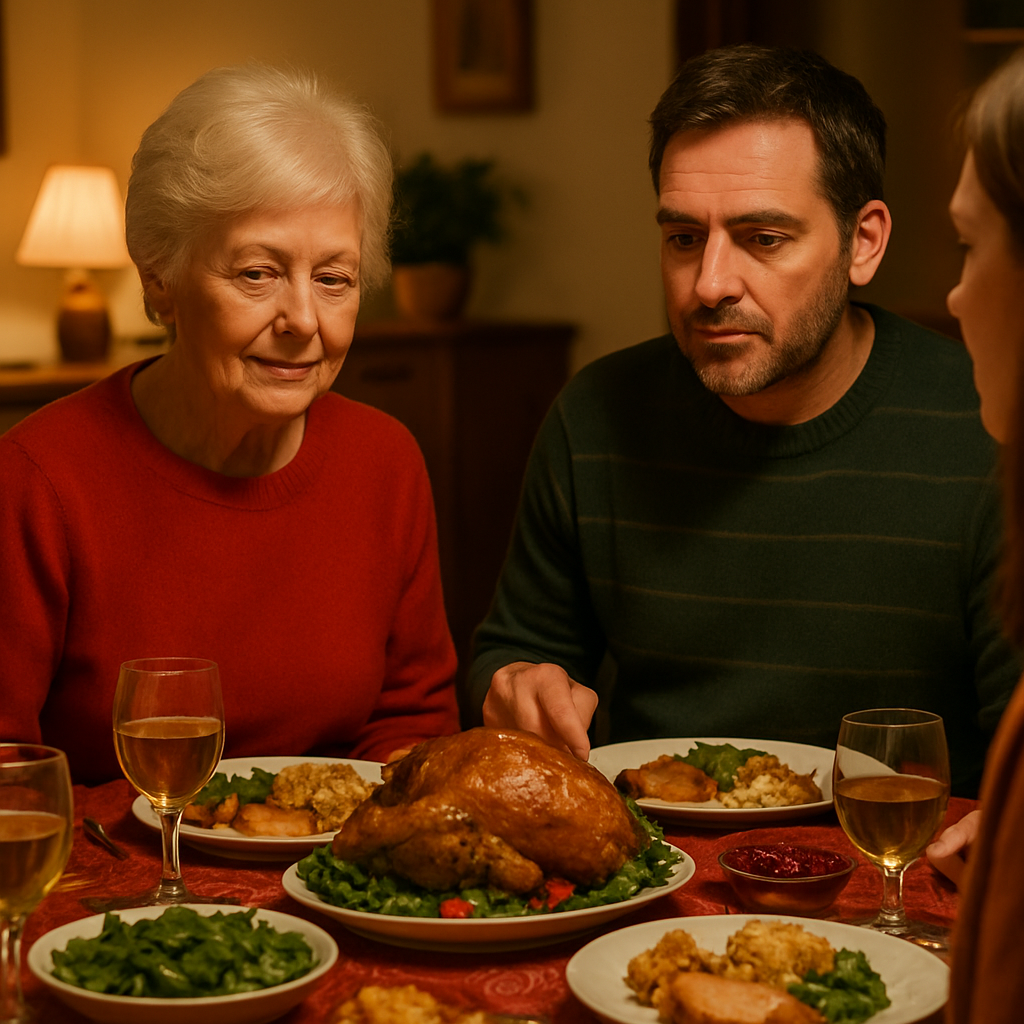 — Я приїду до вас на Новий рік, — повідомила телефоном свекруха. — І підготуйте для мене ті страви, що я написала для святкового столу. Як хитра невістка провчила її