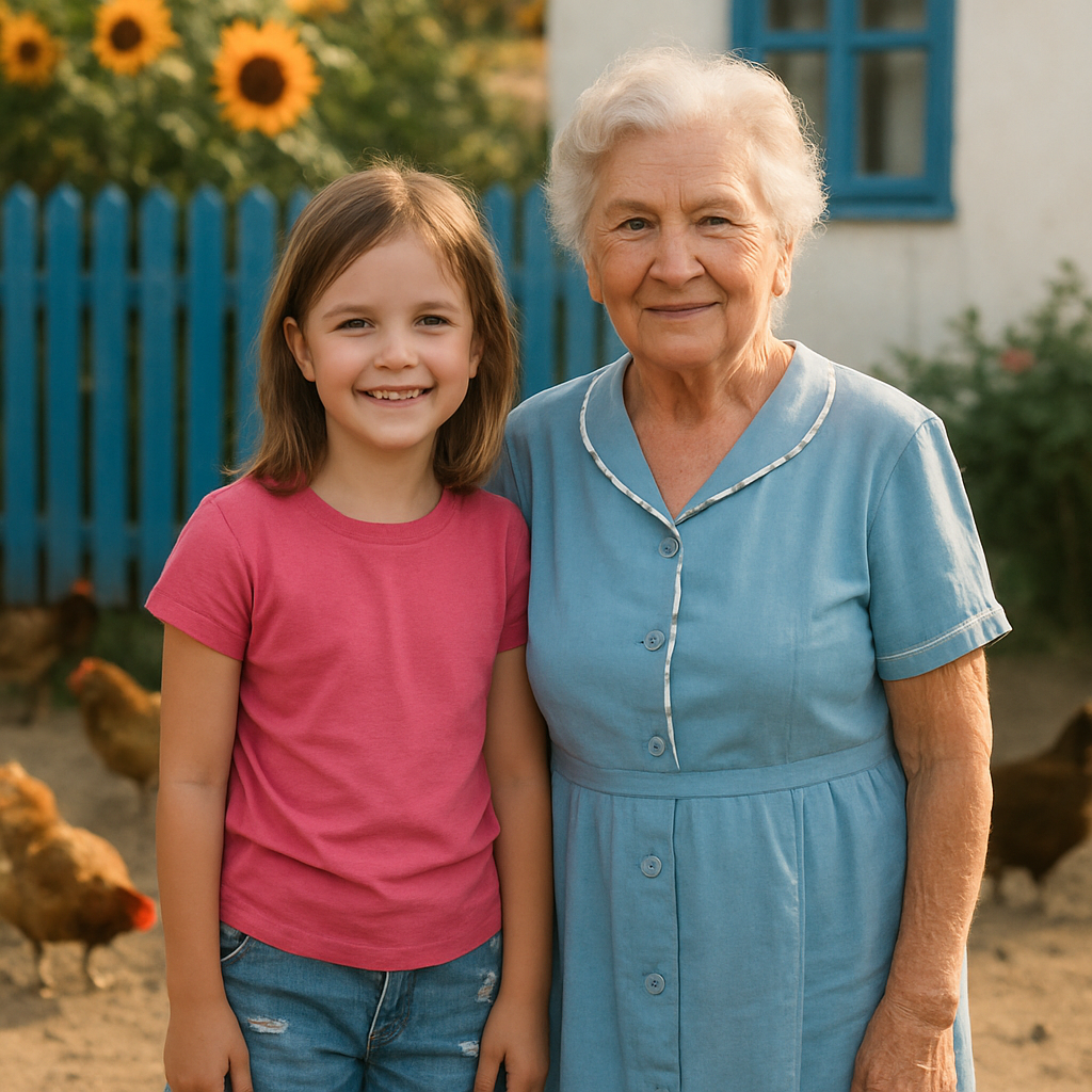 “– Як так? Бабуся завжди казала, що подбає про мене! — вигукнула Оля, стоячи перед родичами