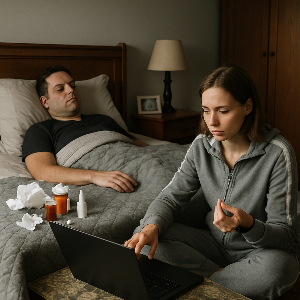 “– Як це – заслаб? У якому він стані? – ахнула свекруха. – У сплячому. Та нічого такого, температура невеличка, все нормально, зима почалася. – Та це не просто зима! Це в тебе робота така, ось ти й приносиш зі своєї каси всяке додому! Скільки разів тобі кажу – міняй роботу!