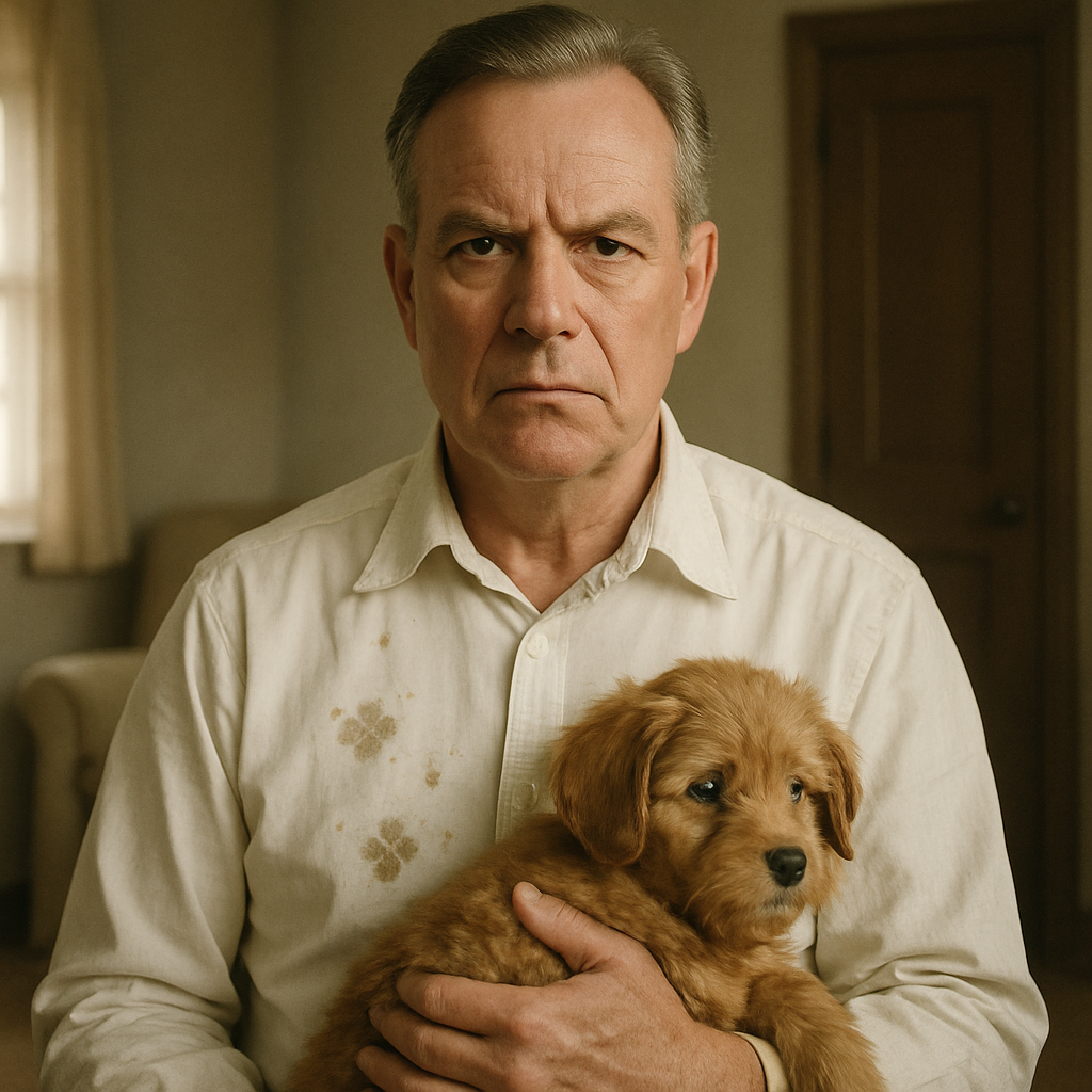 “– Це що ж виходить? Вони тебе… викинули з машини прямо на ходу? Мені під колеса? Тобто, вони хотіли тебе на той світ відправити? – Обурено дивився Дмитро на маленьке цуценя, яке він дістав зі сміттєвого пакета