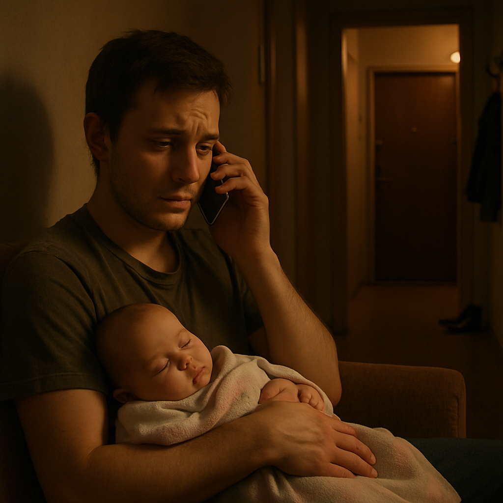 – Уявляєш, Аня сунула мені в руки доньку, взулася, взяла куртку й пішла! З однією сумкою. Вона нас покинула, уявляєш? Просто отак