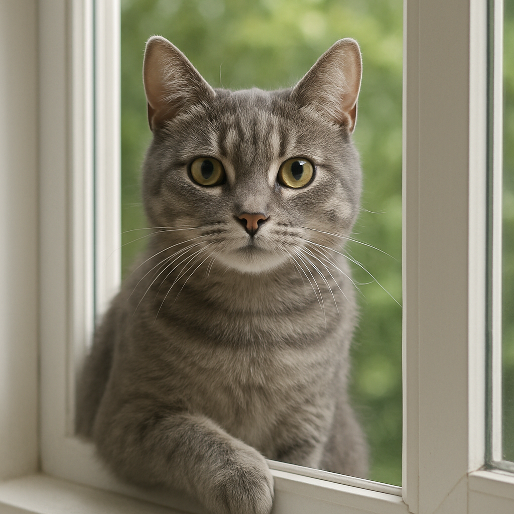 Два тижні кіт приходив до вікна. Працівники не могли повірити, коли дізналися причину