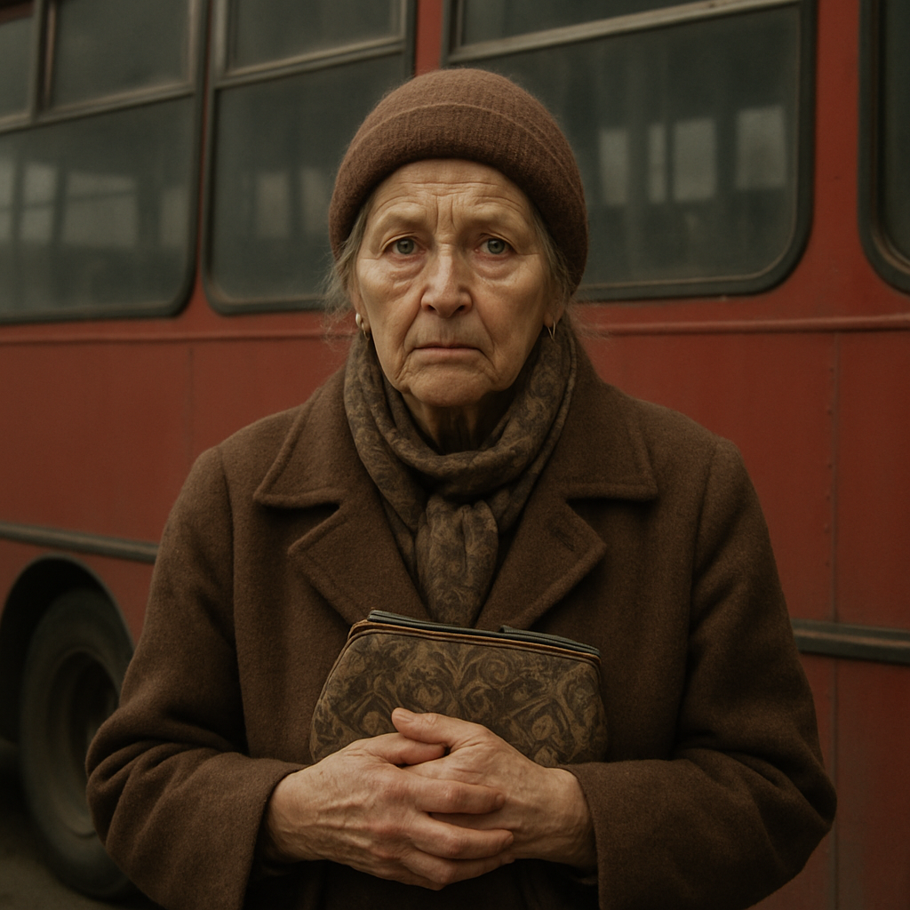 Бабуся дала чоловіку грошей на автобус. Пізніше до неї прийшли незвані гості