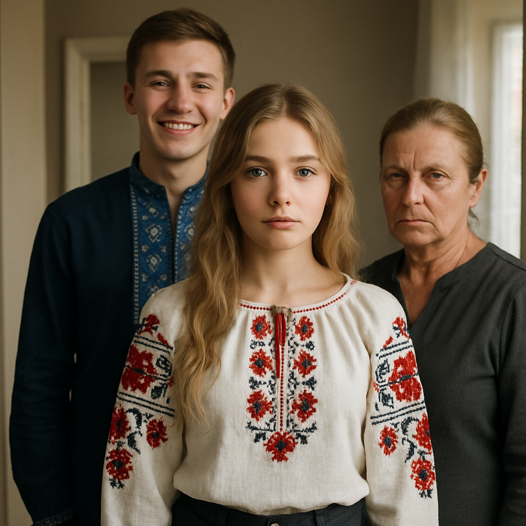 – Ось тобі, а не хлопчика, сама по мужиках шастай, дитину не чіпай! Наш Юрко, наш і крапка! А ти йди … йди з богом … Ех Вірко, Вірко … що ж ти наробила …