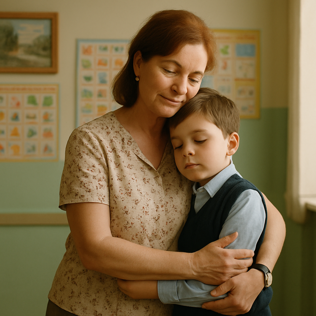 А мама на небо не полетіла?