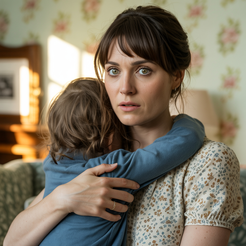 А ти знаєш, що твоя хабалка мати стукнула нашого сина?