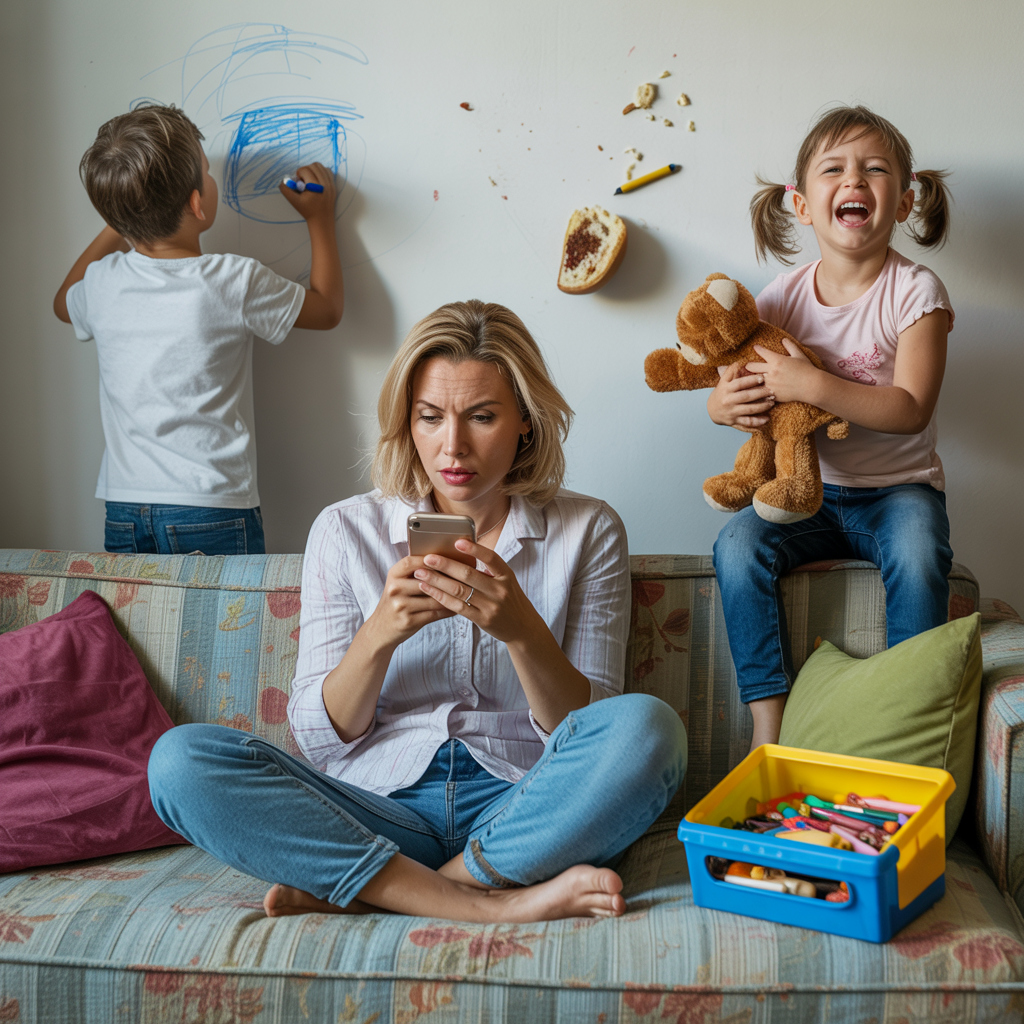 Таню, ти раз уже з дітьми без запрошення приперлася, то хоч стеж за ними!