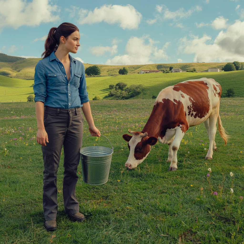 “– Майте на увазі, Міла вперше в селі. І характер у неї дуже не простий.