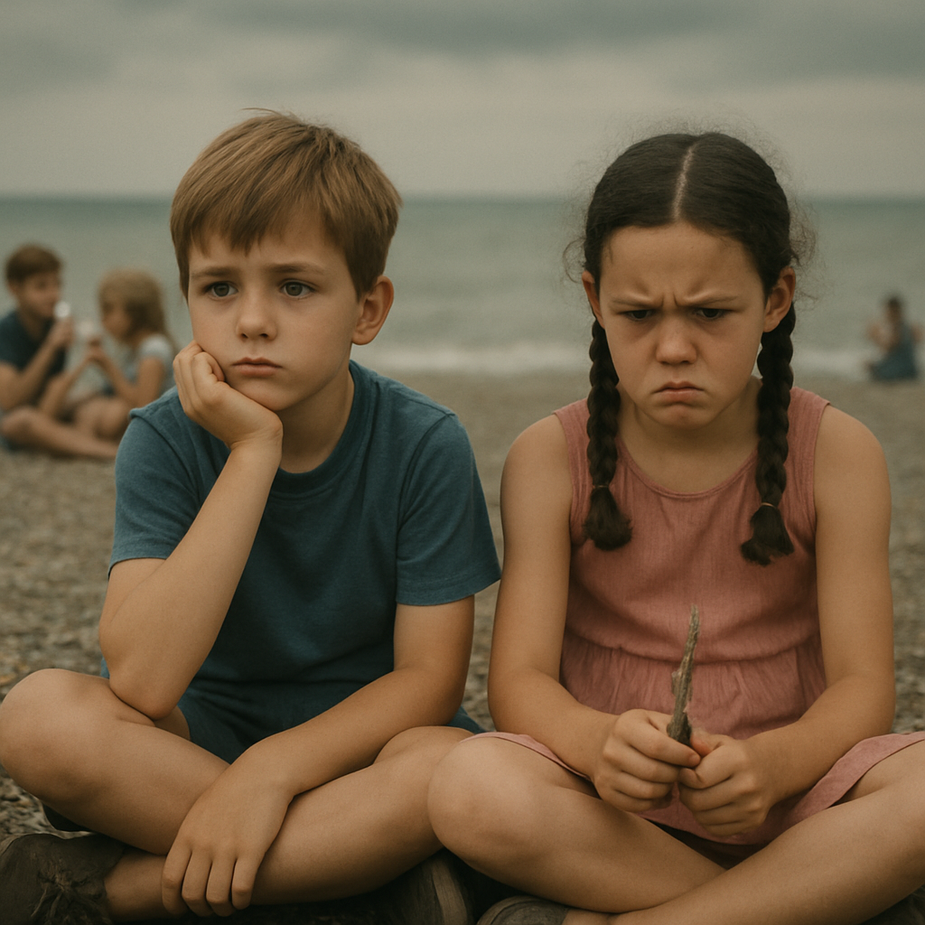 Що? Вона на яхті за твої гроші, а ми тут із її дітьми вовтузимося?