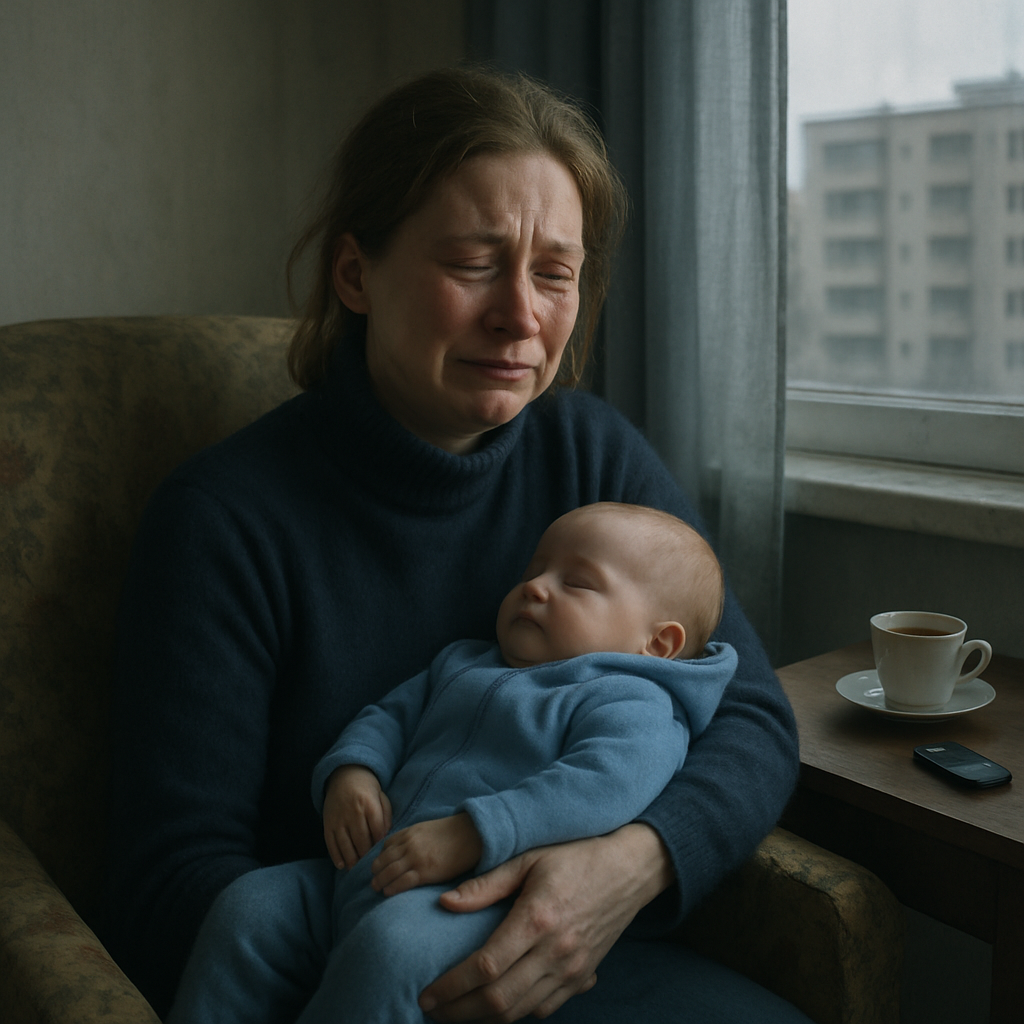 “Олена, ледве стримуючи сльози, попросила Вадима посидіти з сином, поки вона посмажить картоплю. -Що? Знову картопля? Смієшся чи що? – тримаючи дитину на витягнутих перед собою руках, вигукував Вадим. – Ти смієшся? Так? Смієшся?