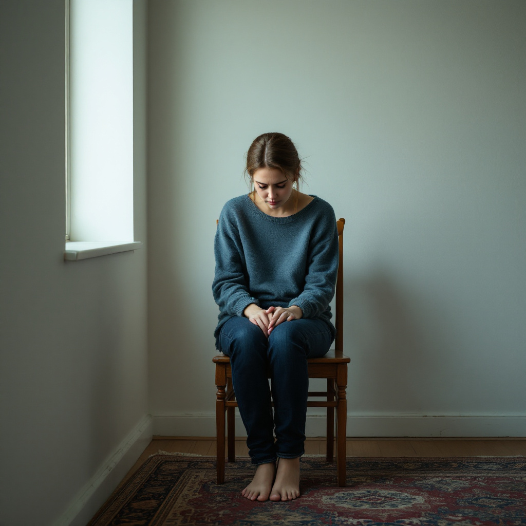 Оксана сиділа на кріслі в кімнаті і дивилася на килим. Вона не знала, що їй робити. Щойно підтвердилося те, за що вона переживала найбільше в житті! Це було несподівано і нікому не потрібно… -Що ж скаже Євген? – подумала жінка й заплакала. Та йти їй не було куди… Принаймні у цьому місті