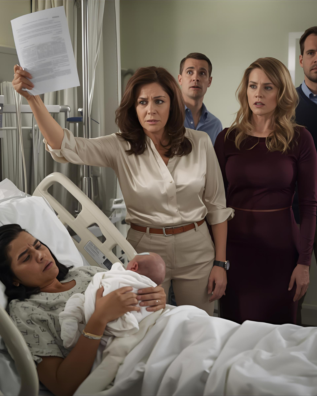 Вона щойно народила — а її свекри подали їй документи на розлучення… не знаючи, що вона — таємна мільярдерка