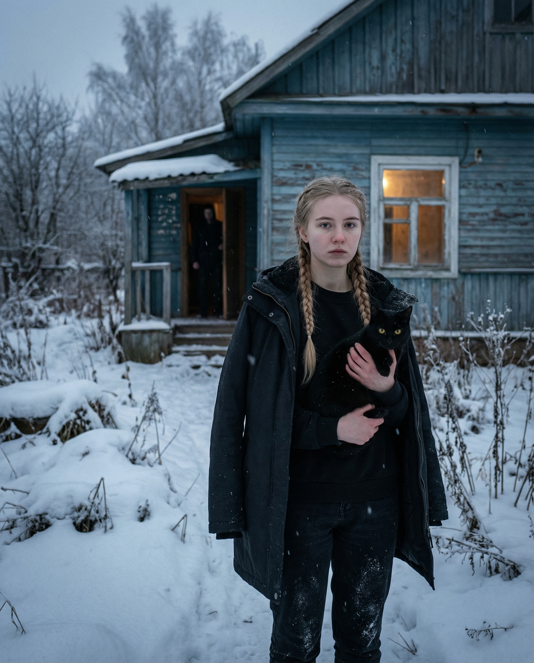 – А що це ми тут робимо? Чому в чужий будинок ліземо?