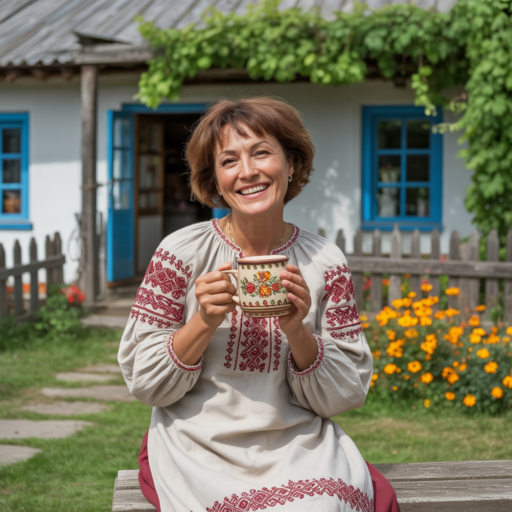 “– Уявляєш Галю, він як цей, ну як його називають, що будинки підбирає, дивиться, а – рієлтор. Бачте підходжу я йому і мій дім, а мене навіть і не питає!