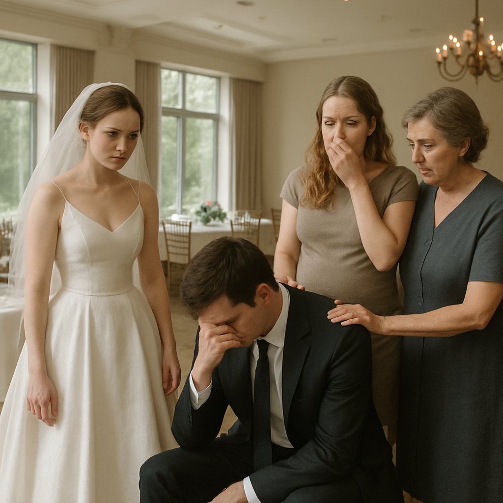 “– Все звалилося раптово! Близько дев’ятої вечора в ресторан увійшли дві жінки. Одна молода і явно в положенні, інша – старша. Вони пройшли прямо до столу молодят. – Денис! – Закричала молодша жінка. – Ти що твориш?