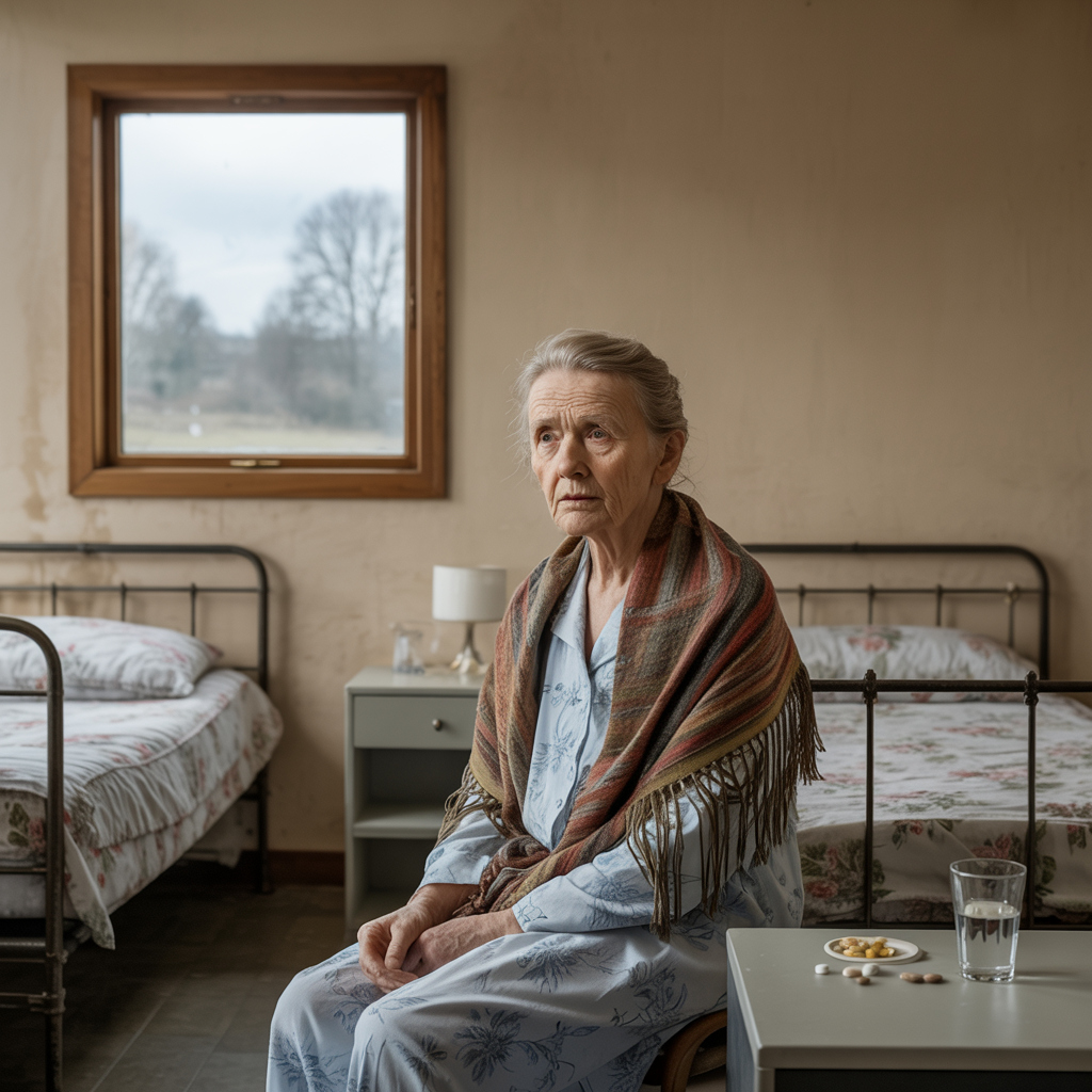 “– Як ти могла? Це ж наша з тобою мати! Ніколи не думала, що ти таке стерво, що за живих дітей залишиш маму в інтернаті