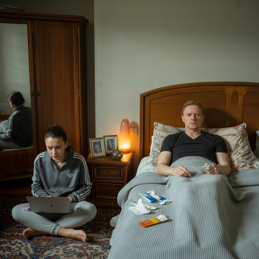 “– Як це – заслаб? У якому він стані? – ахнула свекруха. – У сплячому. Та нічого такого, температура невеличка, все нормально, зима почалася. – Та це не просто зима! Це в тебе робота така, ось ти й приносиш зі своєї каси всяке додому! Скільки разів тобі кажу – міняй роботу!